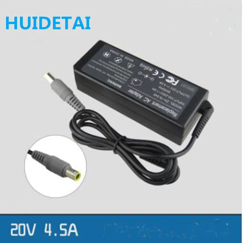 

20V 4.5A 90W AC /DC Power Supply Adapter Battery Charger for LENOVO ThinkPad T410 T410i T420 T510 T510i T520