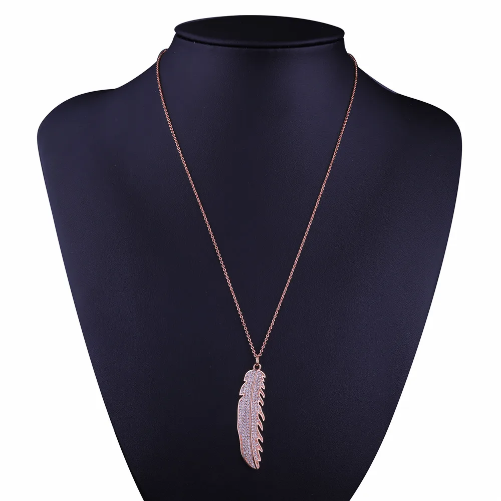 

JUWANG New Punk Fashion Minimalist Leaves Pendant Clavicle Necklaces For Women Jewelry Gift Tassel Summer Beach Chain Collier
