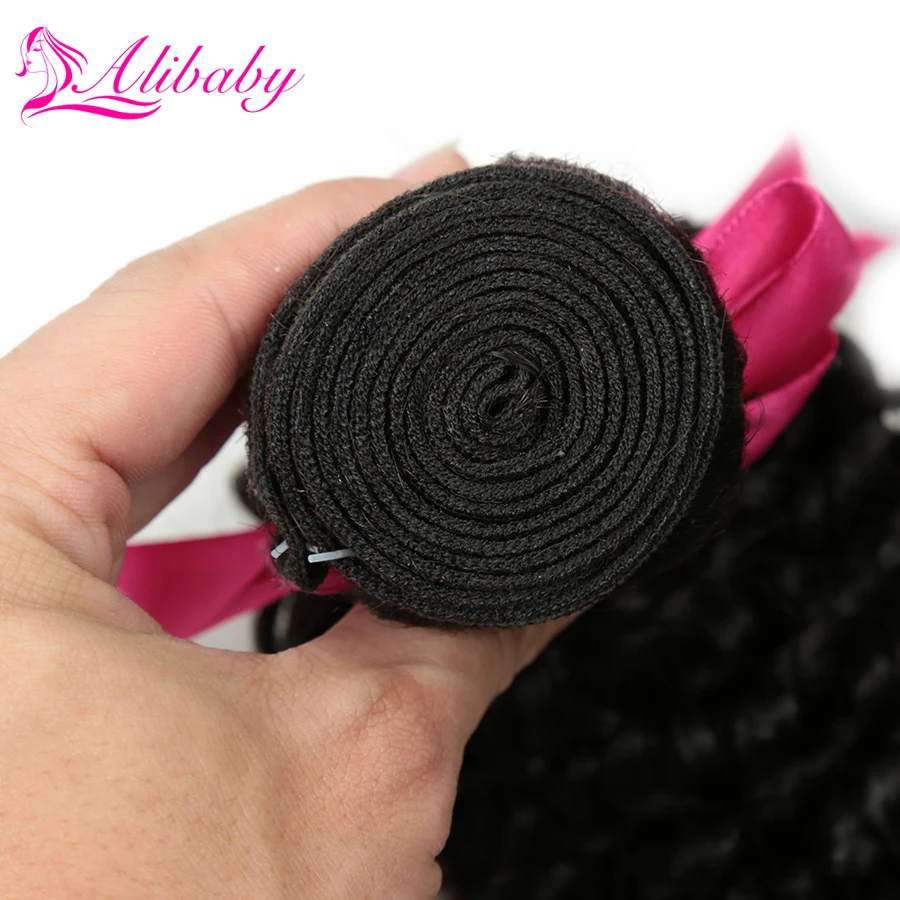 Alibaby афро кудрявые вьющиеся волосы не Реми 8-30 дюймов малазийские натуральный