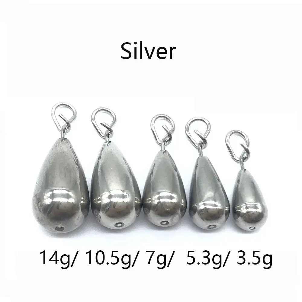 1pc 35/53/7/105/14g Fishing Sinker Tungsten fall Hook Connector Line Sinkers Additional Weight Quick Release Casting | Спорт и