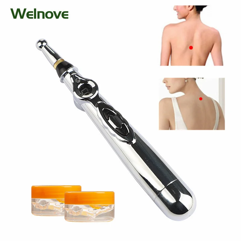

Electric Body Massage Pen Acupuncture Tool Relax Therapy Heal Joint Spine Pain Relief Easy Massage Physiotherapy Pointing Rod