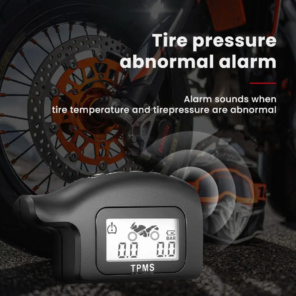 Отличный датчик давления в шинах с внешним датчиком стабильный для мопеда |