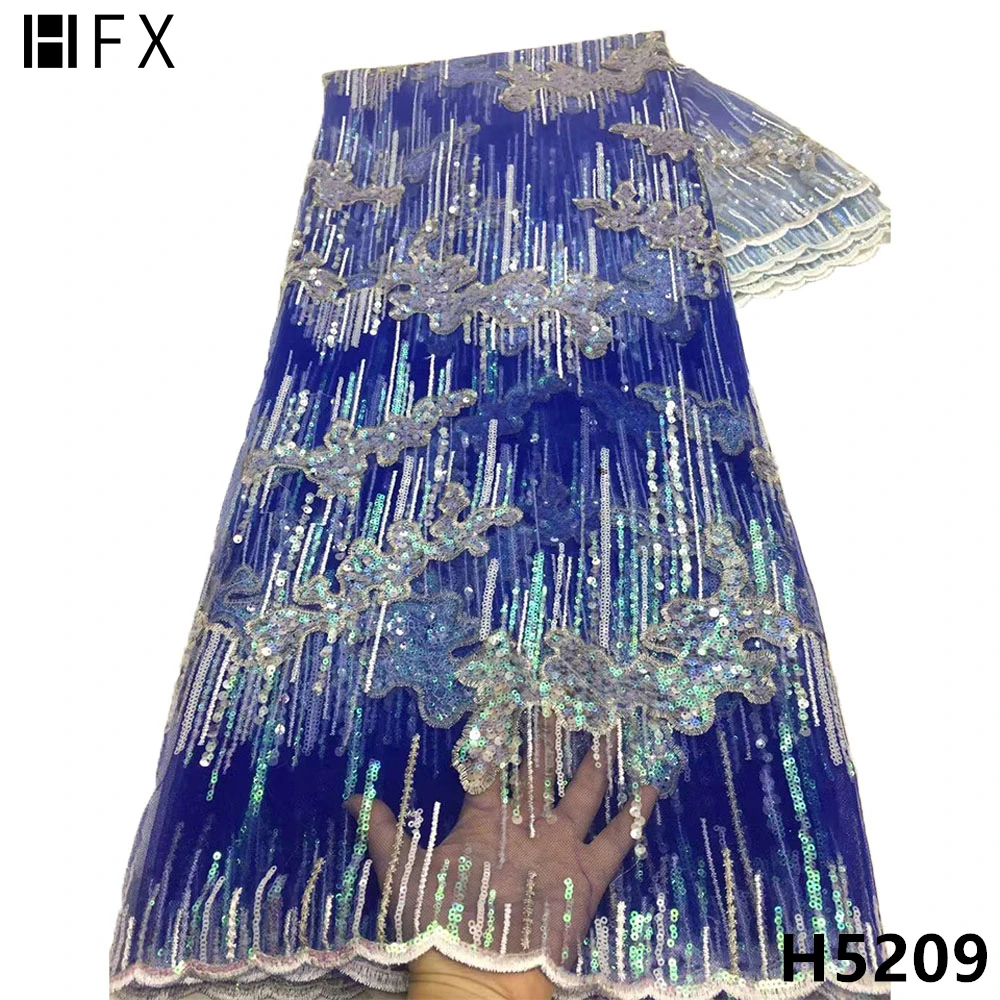 HFX новейшая Тюлевая кружевная ткань французское Сетчатое кружево африканская с