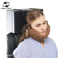 memory foam travel pillow for airplane inflatable neck pillow travel accessories comfortable pillows for sleep home textile