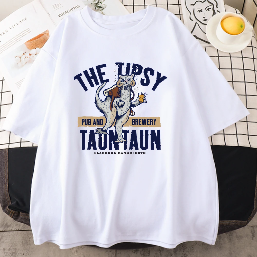 

Женские футболки с принтом типсии и подтянутой надписью, лето 2021, Женская Яркая футболка с круглым вырезом, милые женские футболки