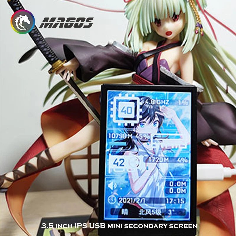 15 6-дюймовый IPS-дисплей мини-монитор для чехла компьютера ноутбука цифровой экран