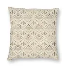 Элегантный чехол для подушки с рисунком лилии 40x40 см, домашняя декоративная подушка с цветочным рисунком лилии для дивана, двухсторонняя