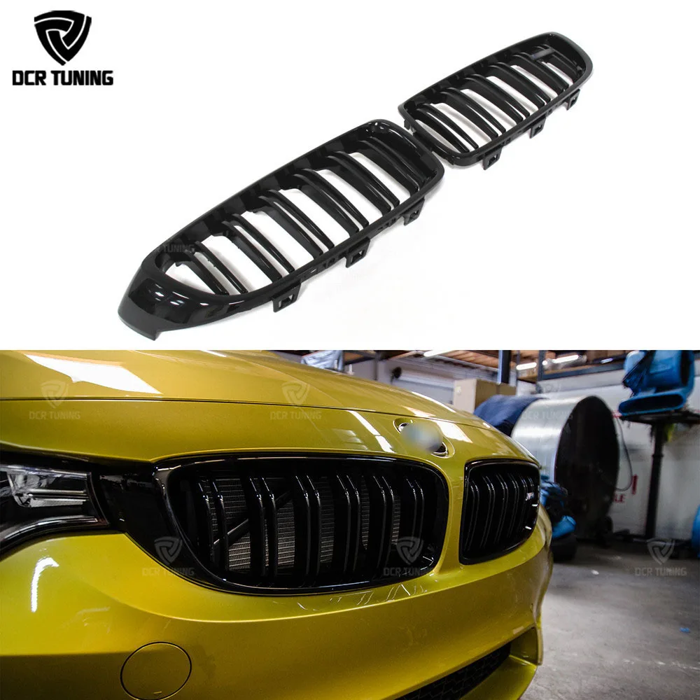 Передняя решетка из углеродного волокна для BMW 4 серии F32 F33 F36 &amp F82 F83 M4 F80 M3 2014 - UP с