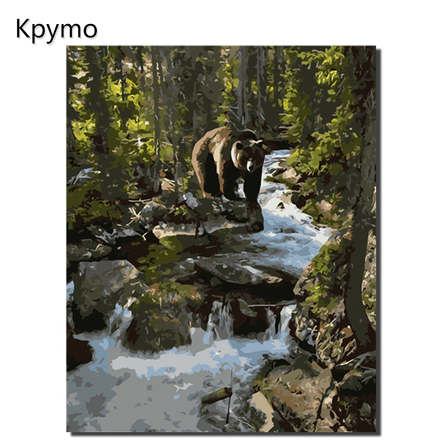 Kpymo картина по номерам Гладкий парусный спорт на холсте уникальные подарки