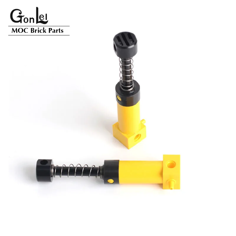 

High-Tech Pneumatics Spring Pump Parts MOC Building Block Brick DIY Toys For Kids Educational Compatible with 2797c02 Pneumatics