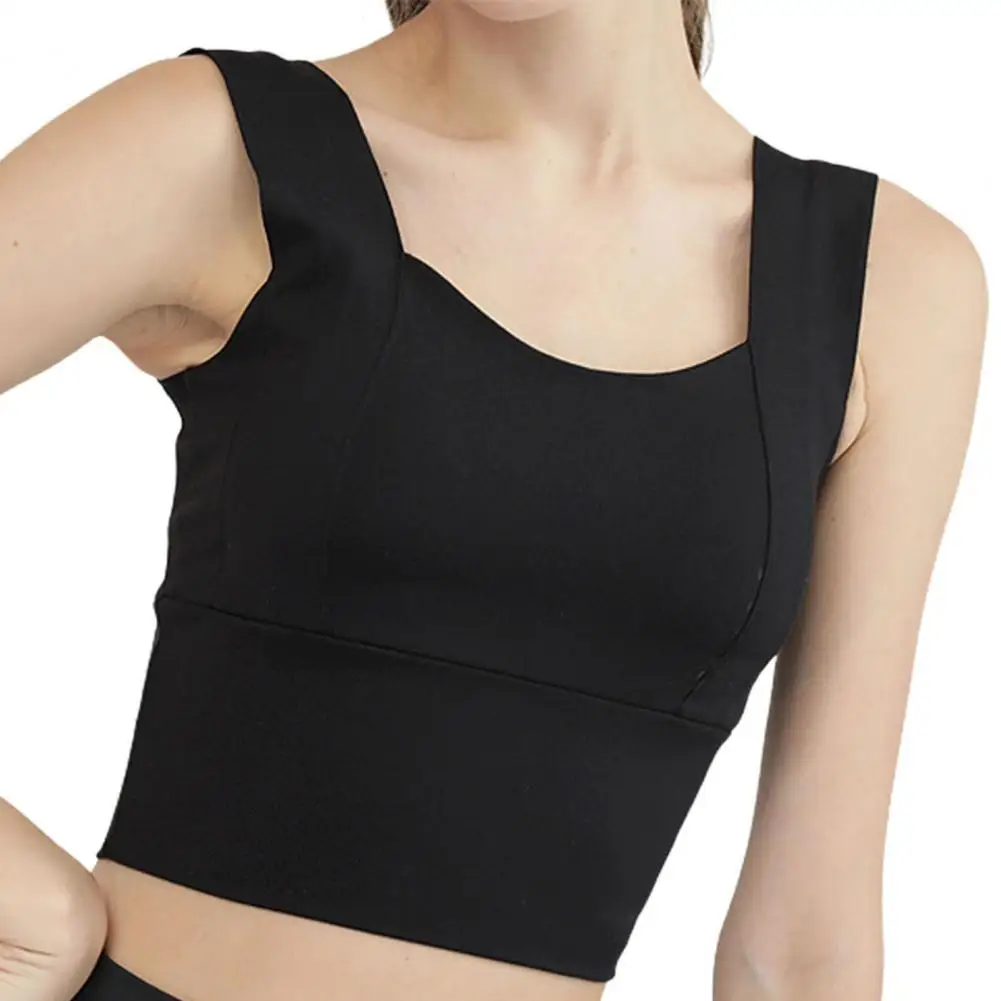 

Sports Bra Crop Top Quick-drying Comfortable Nylon Gym Yoga Underwear Bralette Vest Sexy Seamless Push Up Wireless Bra Bralette