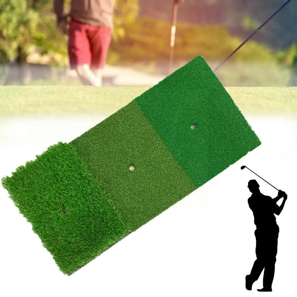 

30*60cm Indoor Swing Practice Mat Multi-function Golf Mat Percussion Golf Mini U9N7