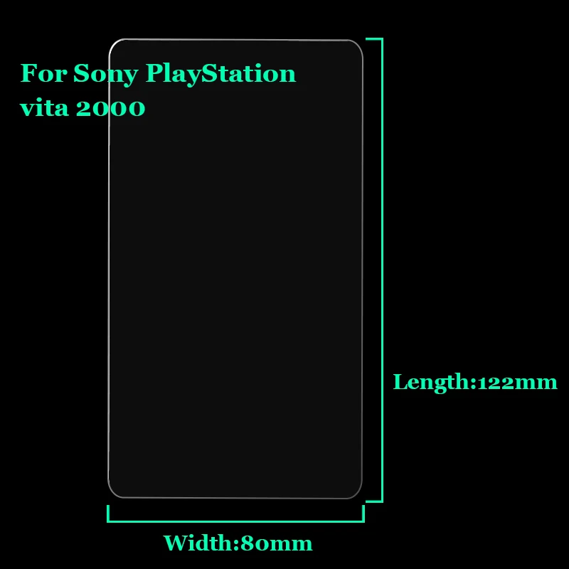 Защитное стекло закаленное 9H 2.5D для Sony PlayStation PS vita PSV 2000/1000 3 шт.|Защитные стёкла и