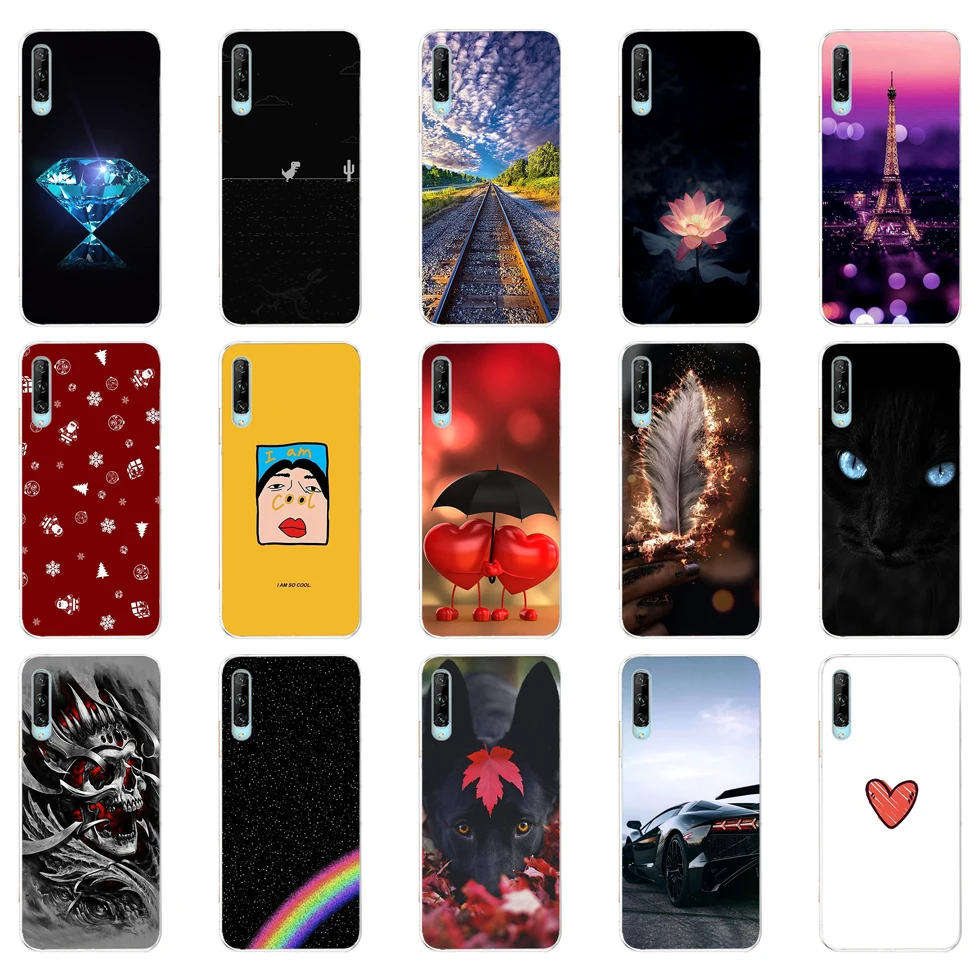 for huawei y9s case cover 6 59 cartoon silicone soft back cover phone case for huawei y9s stk l21 stk lx3 y 9s huaweiy9s case free global shipping