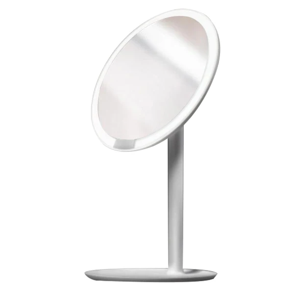 New AML004 Makeup Mirrors Rechargeable Brightness Adjustable LED HD Daylight Mirror Cosmetics | Обустройство дома