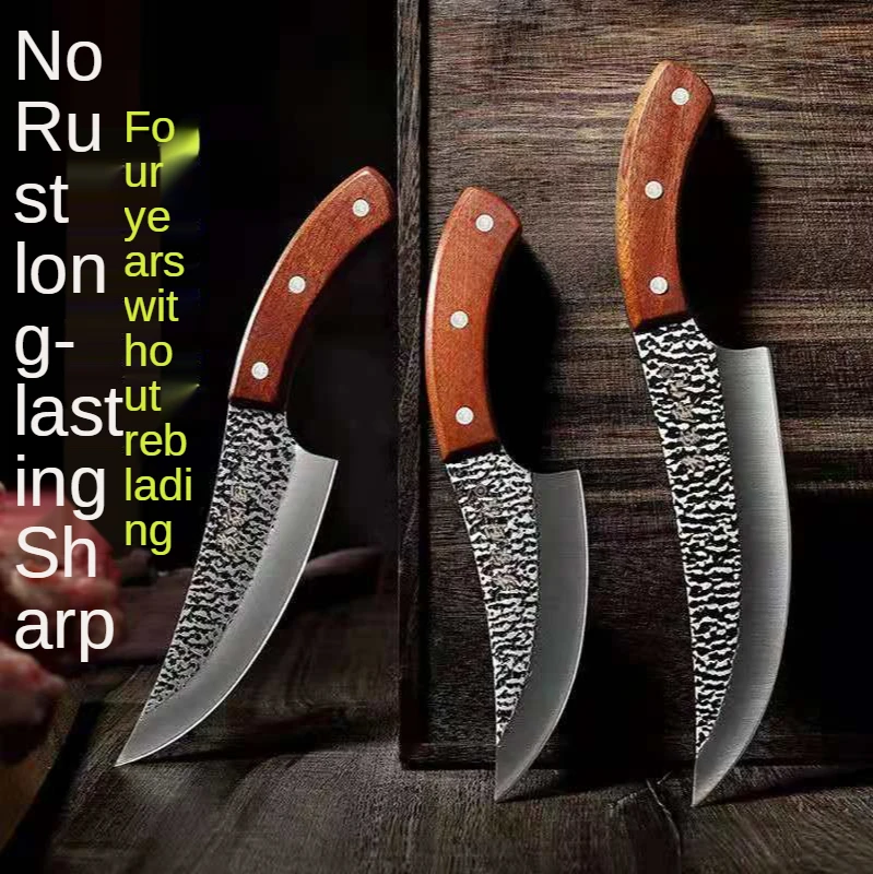 Kitchen Knife Household Boning Killing Pig Meat Cleaver Stainless Steel Vegetable Cutter Fruit | Дом и сад