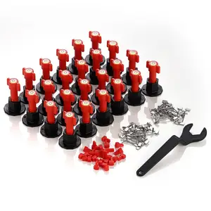 Улучшенное выравнивание плитки с помощью 50 Сменных Стальных игл для системы выравнивания пола, стен, кафеля, Проставочные плоскогубцы