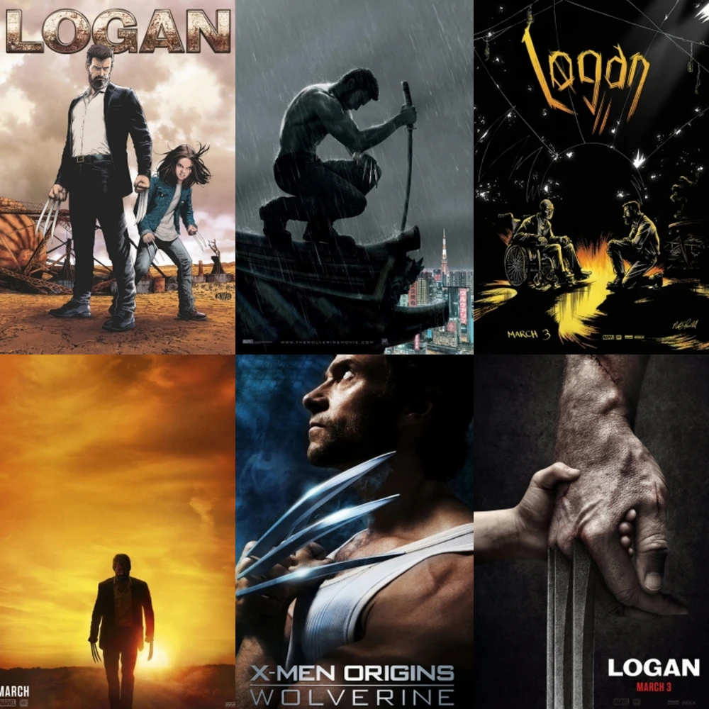 

Росомаха Marvel Настенная картина по мотивам фильма на холсте постеры и принты в скандинавском стиле Декор для комнаты картины для гостиной Де...