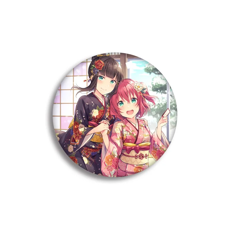 Kawaii Япония Love Live! Коллекционная брошь Lovelive Minami koдори Ядзава Нико Милая