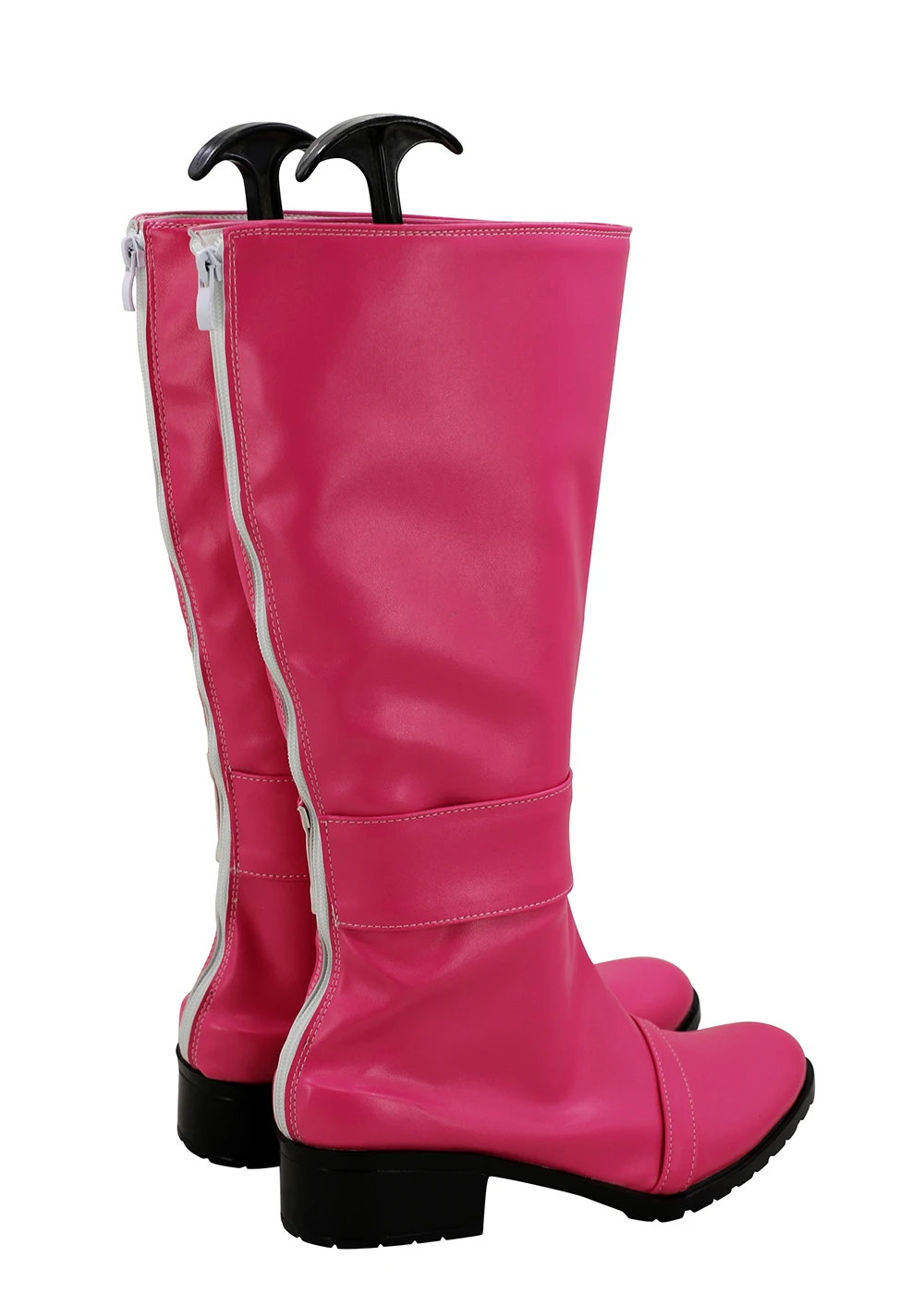 Сапоги для косплея Uchu Sentai Kyuranger Raptor 283 Розовая обувь космическая эскадрила девять