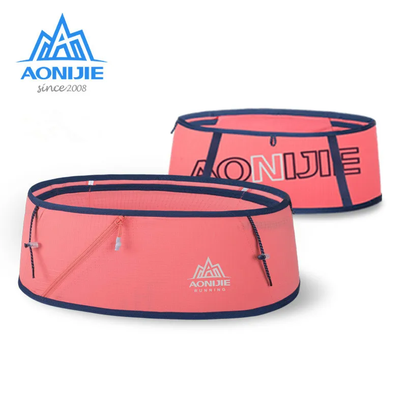 

AONIJIE W8101 Hydration Running Belt Waist Pack Travel Money Bag Trail Marathon Gym Workout Fitness Mobile Phone Holder 250ml