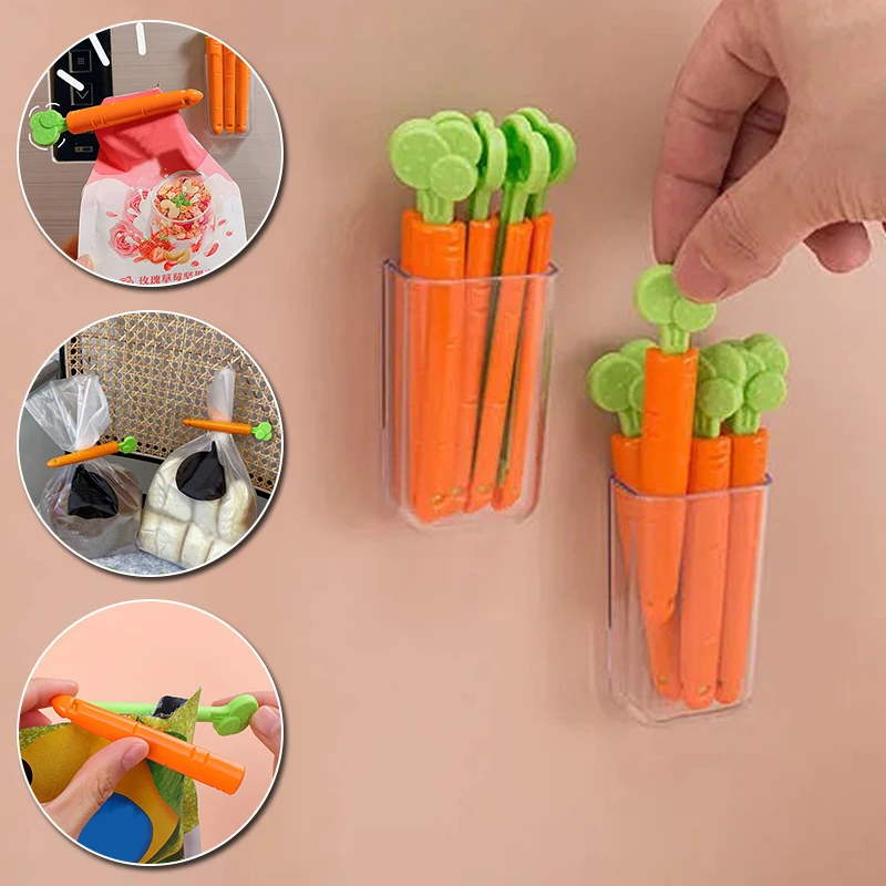 

5 шт., влагостойкие зажимы для упаковки продуктов