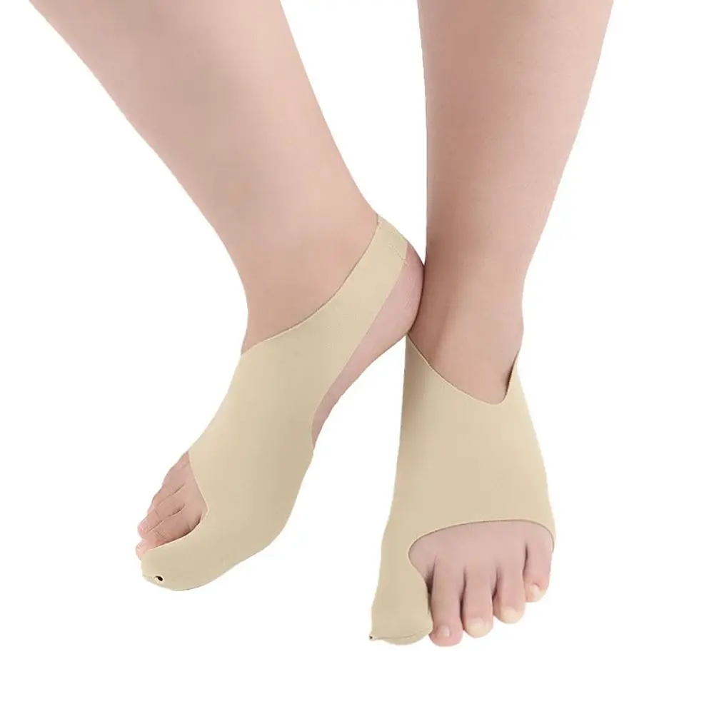 

1 Pair Bunion Toe Separator Hallux Valgus Bunion Corrector Orthotics Feet Bone Thumb Adjuster Correction Pedicure Sock Straighte