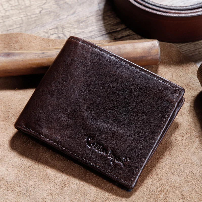 Cobbler Legend известный бренд мужские кошельки из натуральной кожи мужской кошелек