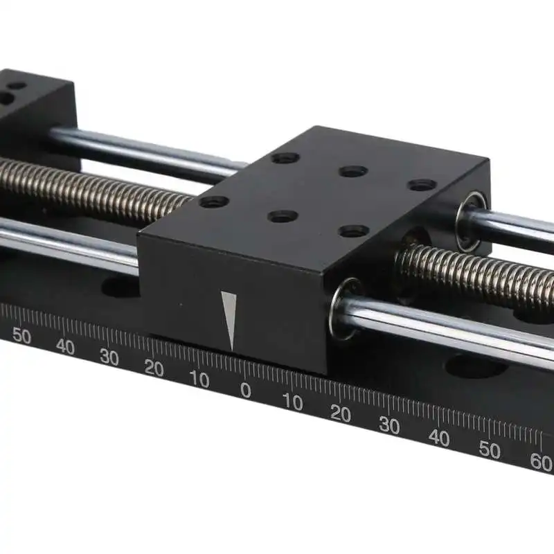 

linear slide linear rails and bearings X Linear Stage Aluminum Alloy Fine-Tune Manual Table Platform SP60A-DB120 40 x 60mm
