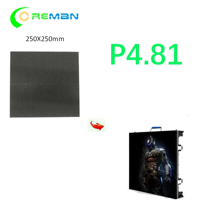 Ali express 3 91 250x250 мм Открытый P4.81 SMD1921 полноцветный светодиодный модуль для 500x500