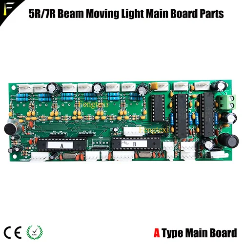 A Type Mainboard 5R/7R 200 Вт перемещения луча головного Света Шарпи 16CHS Программа основной платы Дисплей запасные части Fit R7 230 PCB луч мать Дисплей доска - Цвет: A Type Mainboard