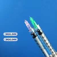piercing transparent syringe injection glue clear tip cap for pharmaceutical injection needle