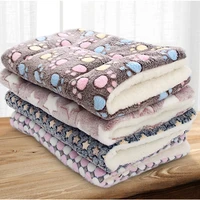 pet dog bed thickened cat soft fleece pad blanket bed mat cushion home comfortable washable dog rug keep warm smlxlxxlxxxl