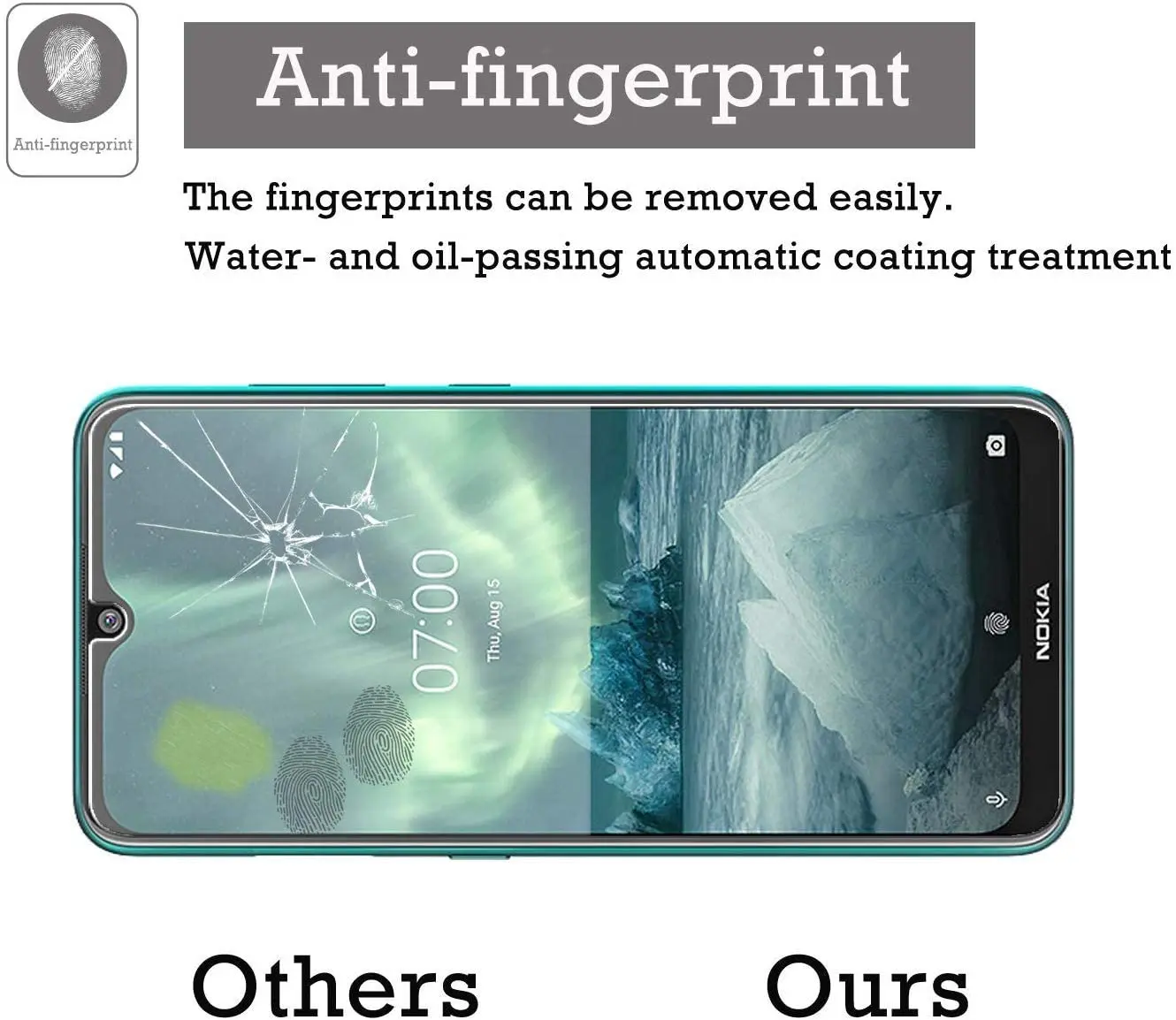 Высококачественная Защитная пленка для экрана Nokia 7 2 из закаленного стекла 9 H 2.5D