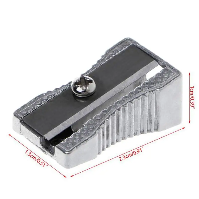 

Metal Pencil Sharpener Cute Classical Makeup Pen Sharpener Back Gift To Pencil For Girls School Stationery Supplies Sharpen O5P2