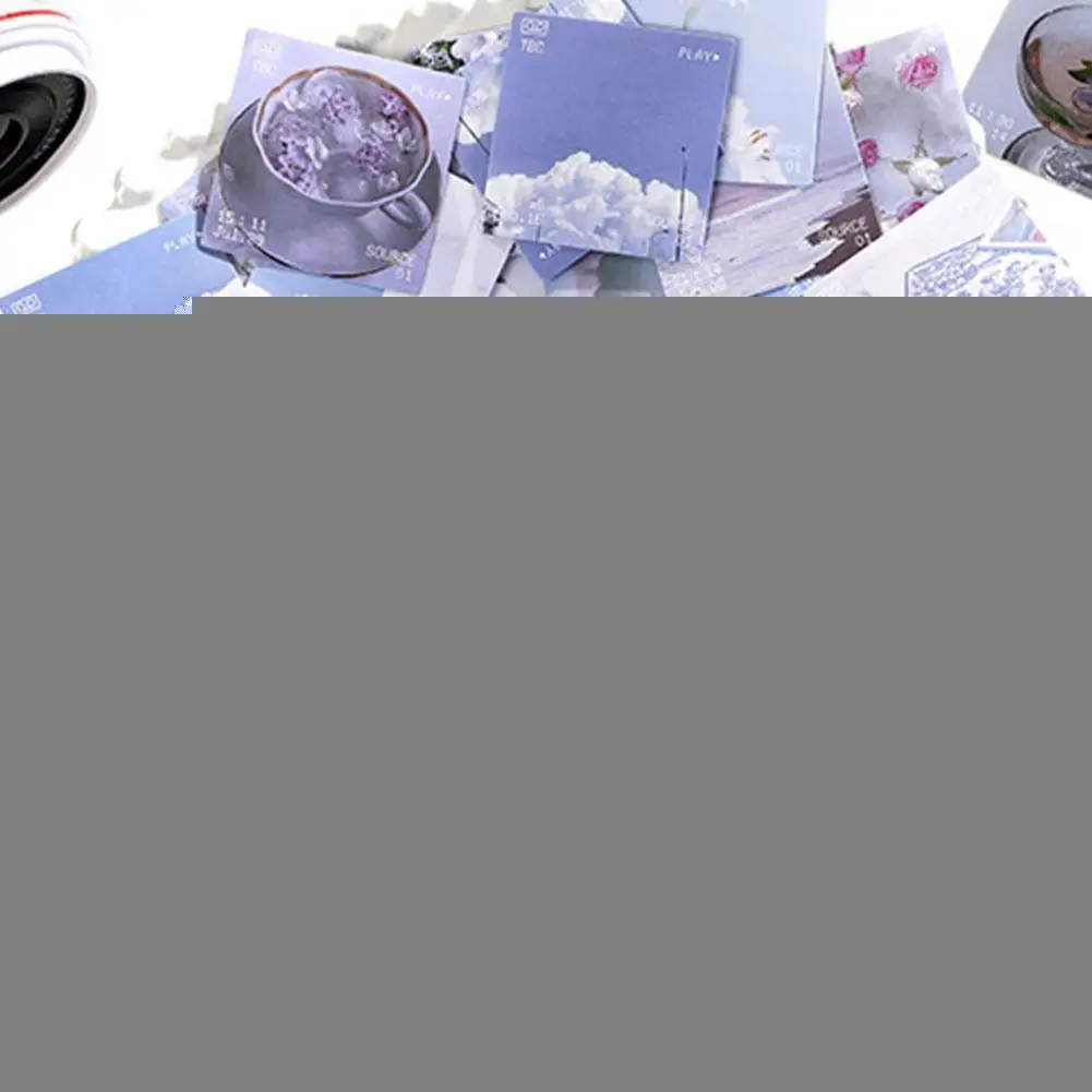 

1 коробка, Цветочная серия, блокнот для записей, Стикеры для ручного счета, материал для офиса, школы, США, Q2t2