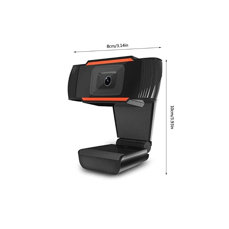 

USB 720P Computer High-D Webcam Widescreen Video Calling Recording 180Rotation T21A