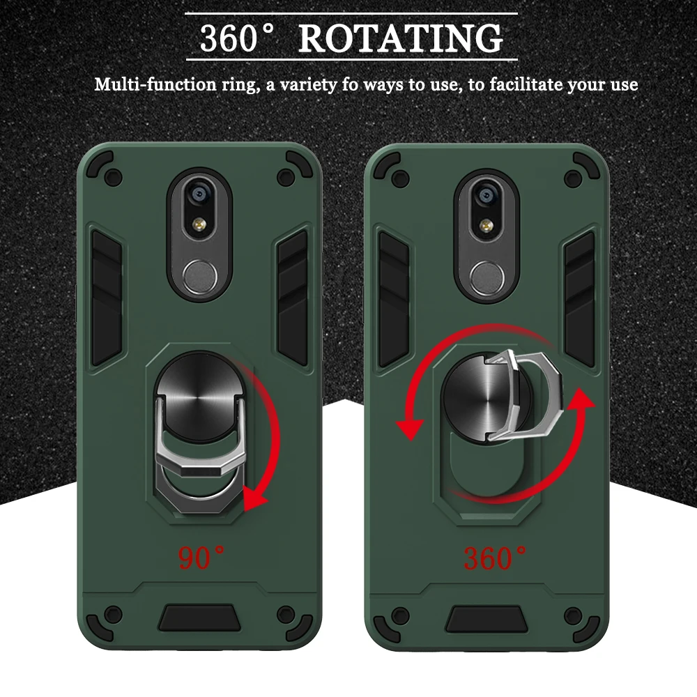 Кожаный бумажник флип мраморный чехол для LG K10 2017 аксессуары обложки телефона