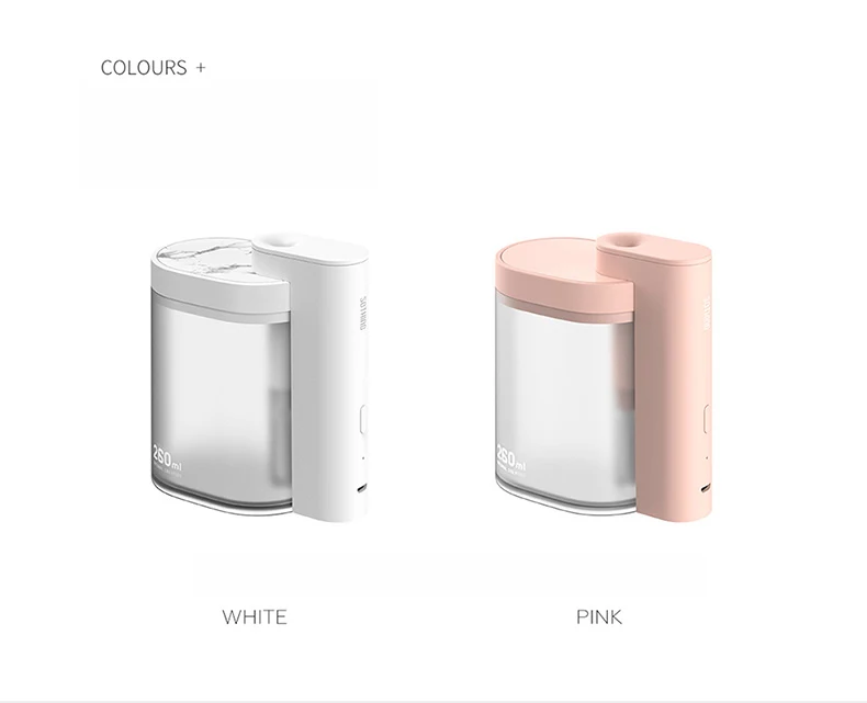 XIAOMI MIJIA SOTHING Настольный увлажнитель воздуха Арома трансляции ароматерапия диффузор эфирное масло теплый туман чайник тихий
