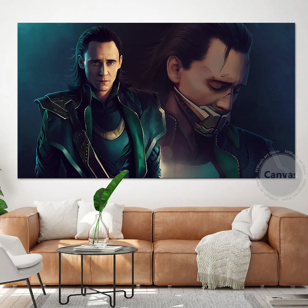 Кино Локи холст украшение принты плакат Настенный декор картины домашний