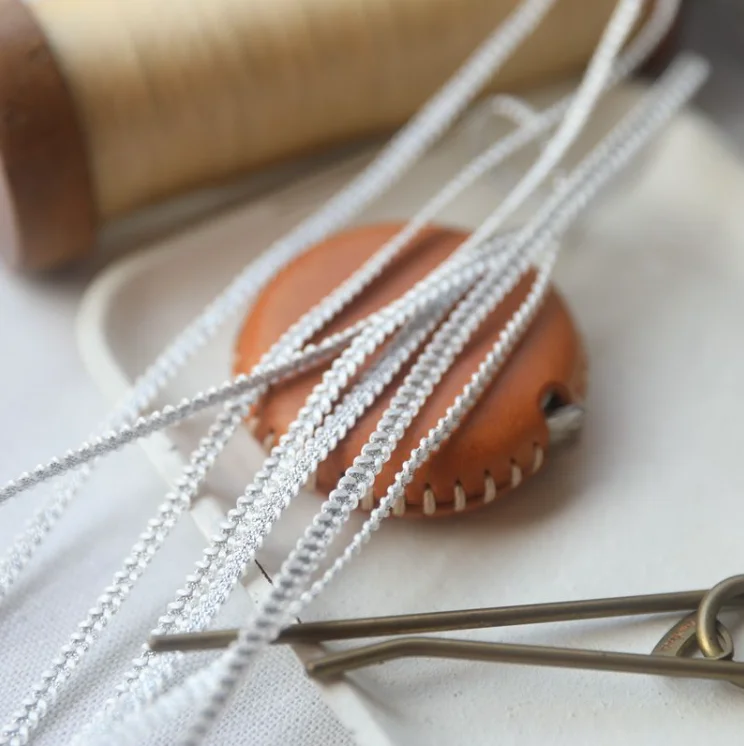 3 м/лот ширина 0 4 см черная белая плетеная кружевная отделочная лента