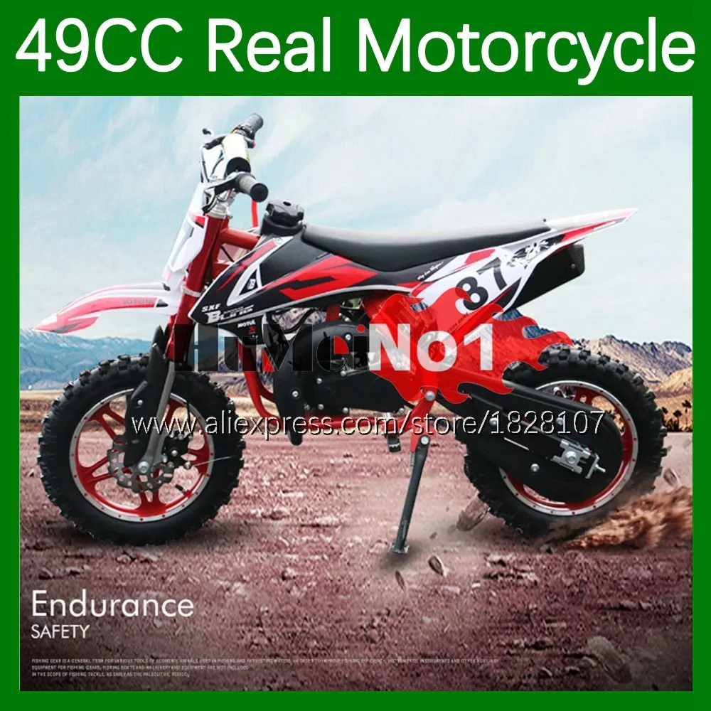 

49 50cc 2-тактный горный мини-мотоцикл, маленький багги, бензиновый скутер, вездеход, внедорожный велосипед, мотоциклы, детский автомобиль, авто...