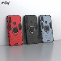 wolfsay for oppo a31 case oppo a8 car holder armor cases hard pc soft silicone cover for oppo a31 2020 with magnet 6 5