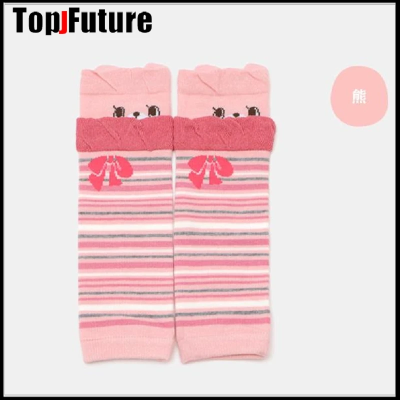 Наручные перчатки классические грелки для рук в полоску без пальцев хлопок