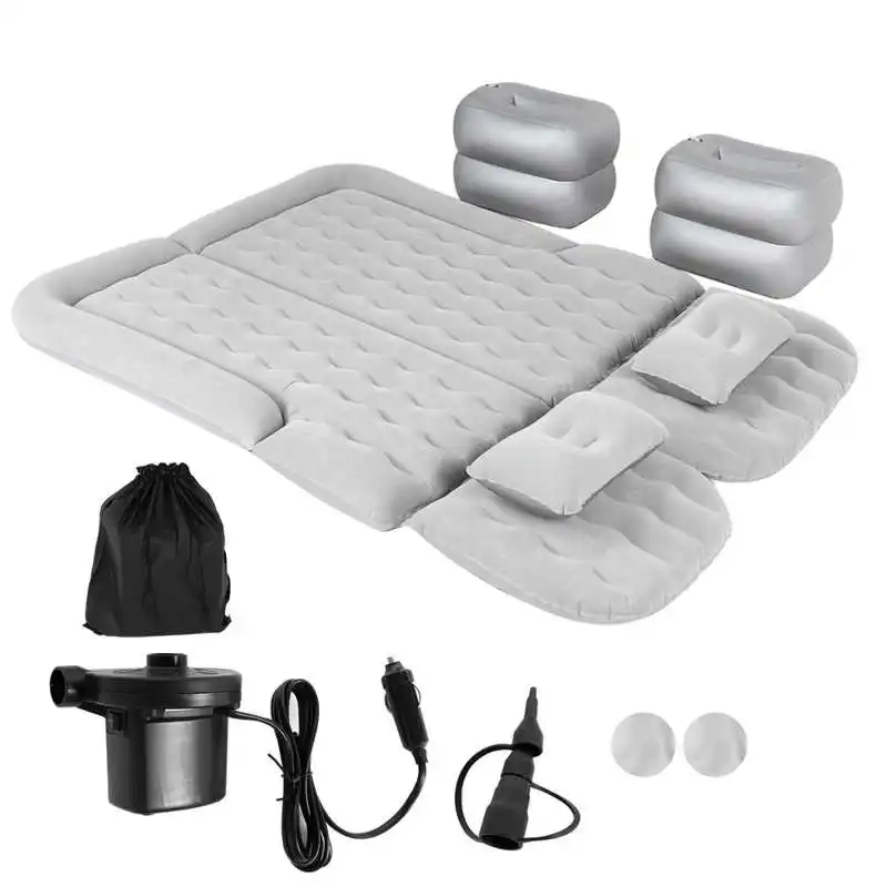

Car Air Mattress Vehicle Inflatable Thickened Travel Bed Sleeping Pad Camping Accessory SUV Air Mattress Car Supplies
