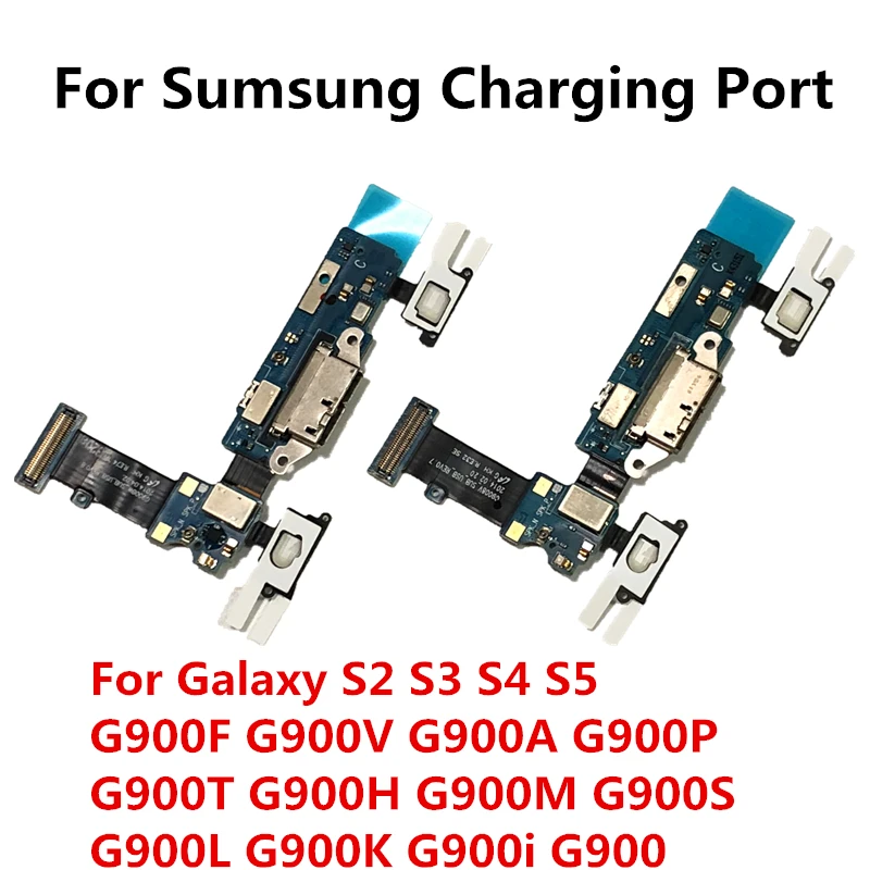 Док станция с USB разъемом для зарядки плата гибкий кабель Samsung Galaxy S2 S3 S4 S5 G900F A T V P