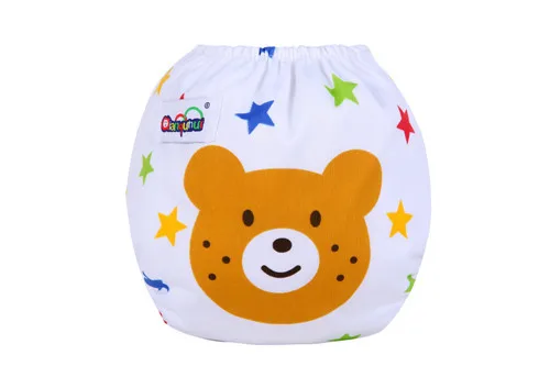 Милые детские подгузники многоразовые памперсы тканевые моющиеся Детские