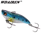 1 шт. 60 мм 14 г Тонущая Вибрирующая рыболовная приманка без липучки кренкбейт искусственная жесткая приманка искусственная Вибрация для щуки