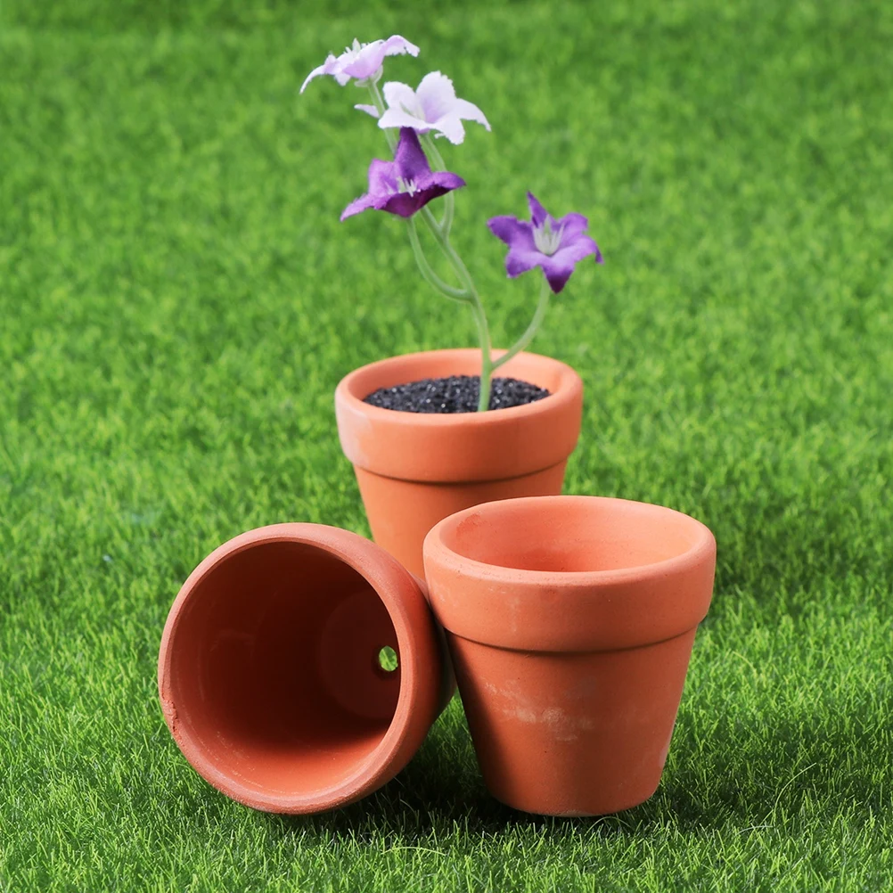12Pcs Small Terracotta Pot Clay Ceramic Pottery Planter Cactu Flower Pots Succulent Nursery Great Plants Crafts Favor A35 | Дом и сад