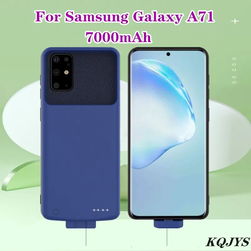 Чехлы с магнитным зарядным устройством на 7000 мА · ч для Galaxy A71 портативное